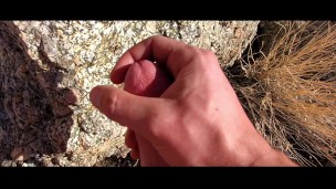 Cumming in the Desert - Public Masturbation