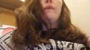 Sexy smoking inhales, sexy red head bi g tits/smoking fetish 