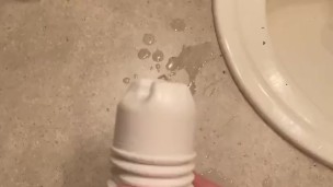 Some precum lube fucking