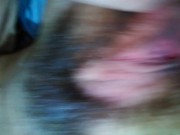 PinkMoonLust Tiny Clit GETS AROUSED surprise small Clitoris gets Bigger Horny Girl Pink Pussy Hair 8/16