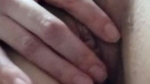 Freshly shaved pussy