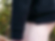 Hard blowjob outdoors 15/16