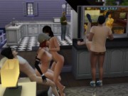 Family getting ready for a swing party. Invited two couples for porn | Adult games 14/16