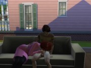 Family getting ready for a swing party. Invited two couples for porn | Adult games 7/16