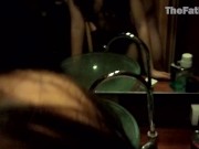 Cannot make any noise when we fuck in a outdoor bathroom 6/16