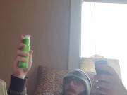 White Boy cumming hard after 2 days of no release 4/16