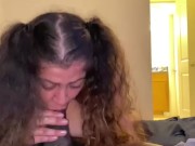 Sucking good cock phat ass Latina loves it 7/16