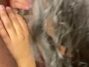 Sucking my man's nut out before he goes to work 12/16