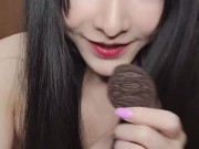 性感女主播教你吃奥利奥 4/16