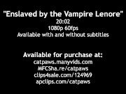Enthralled by the Vampire Lenore (PREVIEW) | POV Femdom Denial JOI 16/16