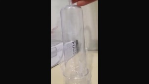 GRAN VERGA (Bomba de POTENCIA) masturbación con eyaculación