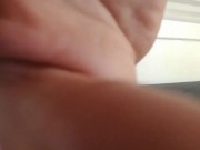 French amateur milf with stunning eyes. Oral creampie  16/16