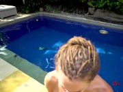 FUCKED BEAUTY GIRL IN THE BACKYARD AND MAKE SUCKED 16/16