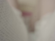 CRUSHED by GIANTESS' FEET WHITE SOCKS (ASMR) (10 min!) 5/16