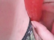 Tocandome solita. Quien me quiere cojer? 12/16