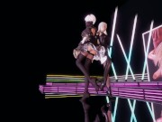 [MMD] LAYSHA - Chocolate Cream Strip Vers. 2B A2 NierAutomata 3D Erotic Dance 2/16