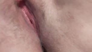 Solo female close up masterbtion ending in orgasm.