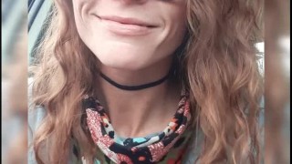 I went food shopping with a vibrator strapped in my panties. How long did I last?