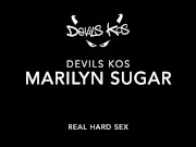 100% HARD AMATEUR SEX! REAL PASSION SEX WITH BLONDE MARILYN SUGAR! BEST SCENE HOMEMADE PORN! 1/16