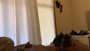 Took a break from work to cum all over myself 