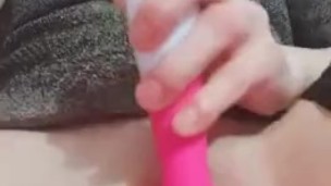 Toy masturbation solo female