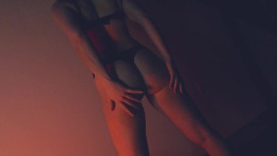 Bad girl with leash and handcuffs ready for anal creampie - Trailer - FitCoupleLust