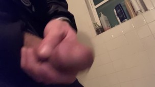 Big Dick Peeing At Friends House