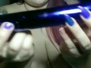 Oiled up BBW intense orgasms and twerking