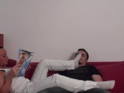 richie have to sniff her socks 11/16