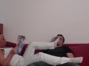 richie have to sniff her socks 9/16