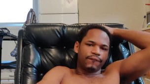 BBC Cum in BLaCK ChaiR