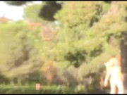 Monica seduces and fucks guys in a public park 4/16