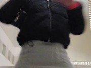 Uniqueen peeing backwards come watch daddy 1/16