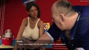 Project Hot Wife - Visit to the mechanic (13)