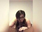 Sexy nerdy milf step sister and step brother caught by dad  8/16