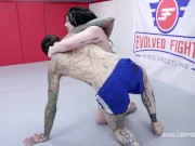 Amilia Onyx In Rough Nude Wrestling Battle With Ruckus Sucking That Cock Then Screwed Hard As The Loser 5/16