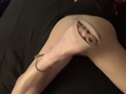 Blonde schoolgirl gets fucked while watching netflix 7/16