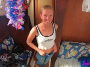 Teen With Perfect Ass + CUMSHOT on ass! 1/16