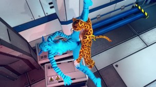 furry lesbian strapon fuck
