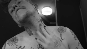 Trans Man FTM, Nipple Squeeze