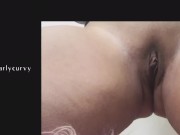 On my knees pussy play!  12/16