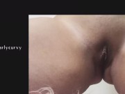 On my knees pussy play!  13/16