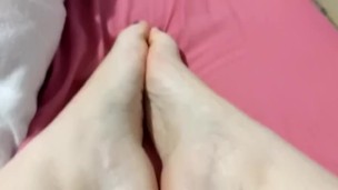 A little late night foot flexing