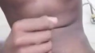Teen boy masturbate and cum before showering 