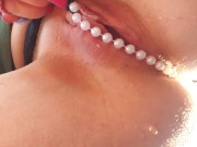 Pissing My Black Pearl Panties with LOVE 11/16