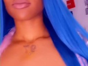 Cum on
