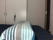 Big orgasm humping a pillow 1/16