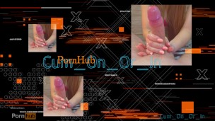 Valentine Day Gift❤❤❤.Sensual Oiled Handjob. Cum Control Leads him Huge Cumshot