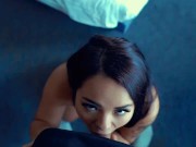 Fotoshooting gegen Blowjob - er wichst mir in meinen Mund!! :o 4/16