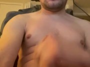 Huge load with me eyes open